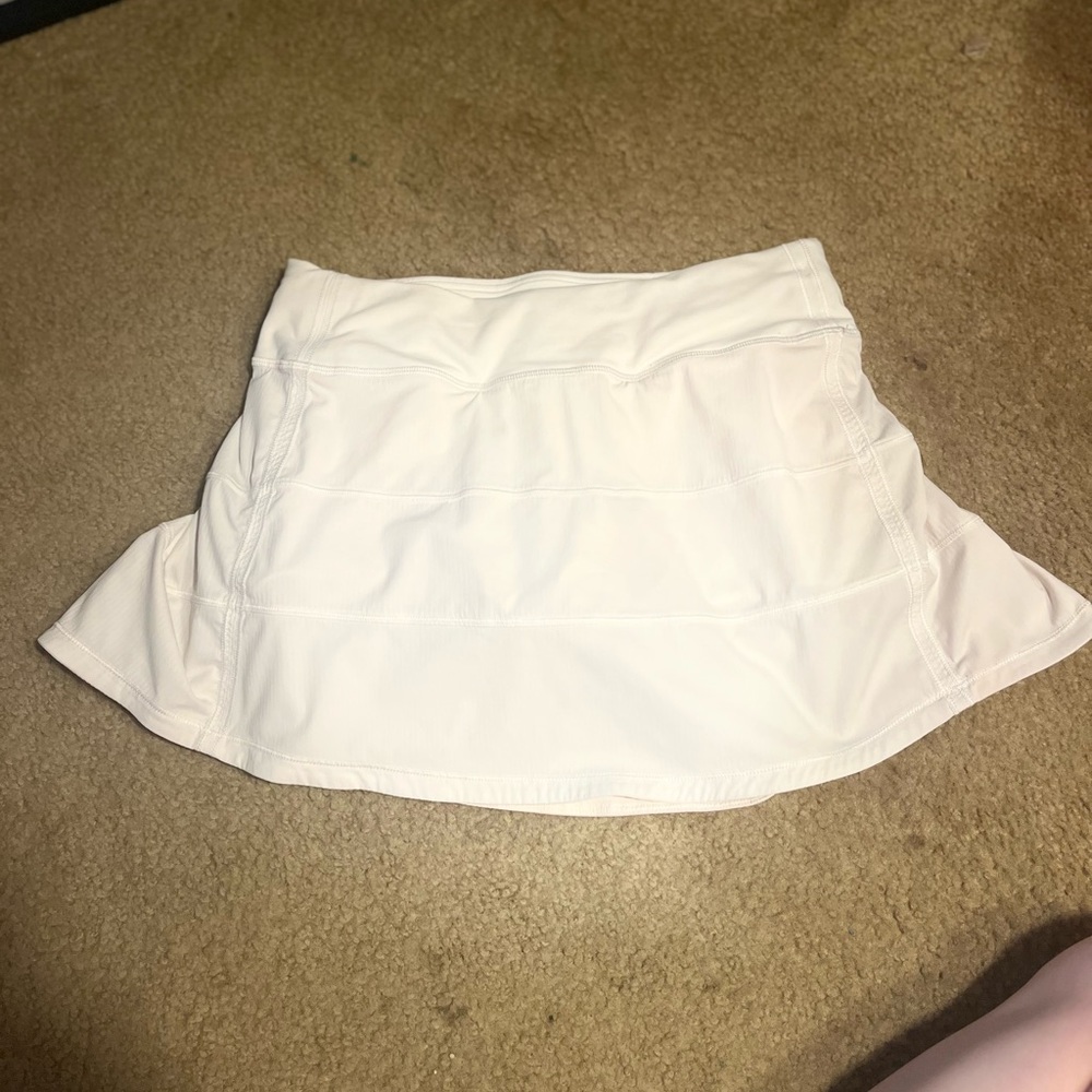 White Athletic Skort
